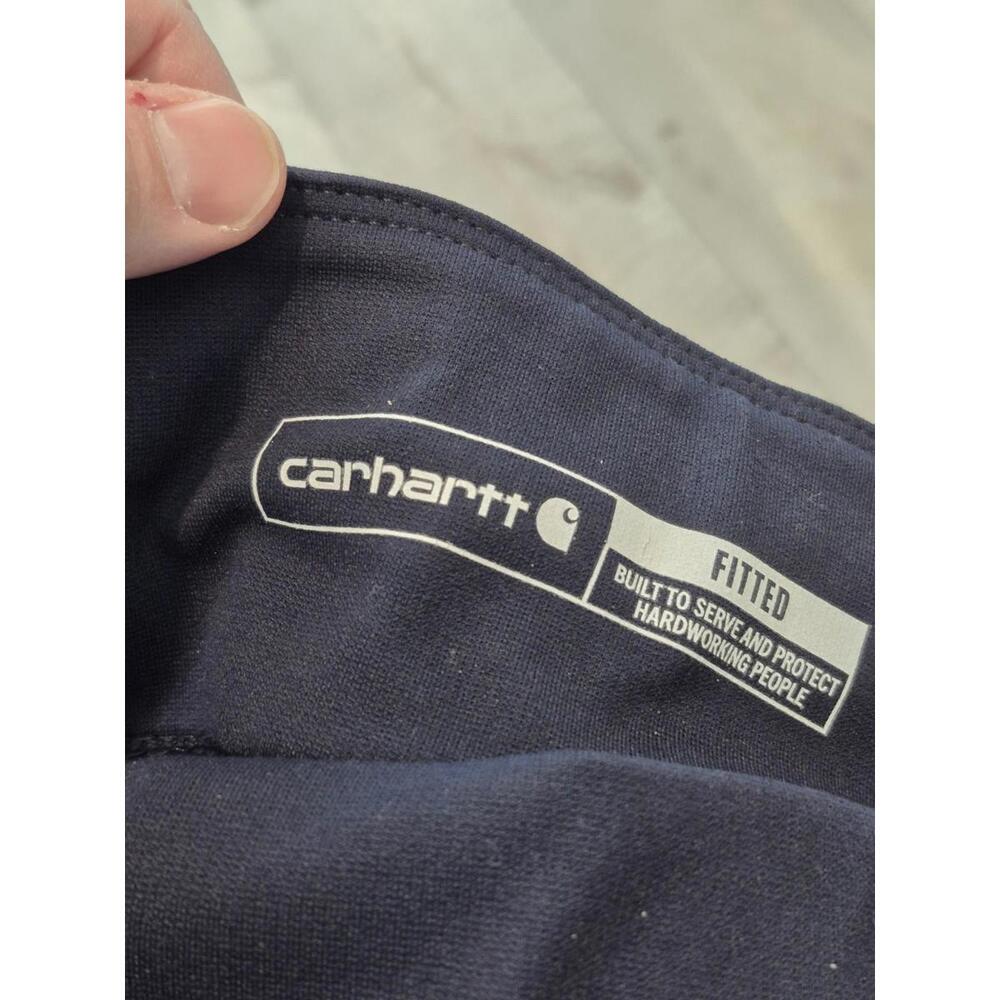Carhartt Force Fitted Midweight Utility Legging Navy Womens Size XL Extra Large - Picture 7 of 9